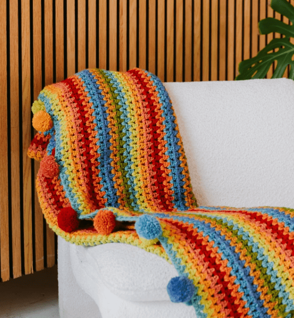 Rainbow Dream Himalayan Blanket