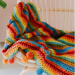 Rainbow Dream Himalayan Blanket