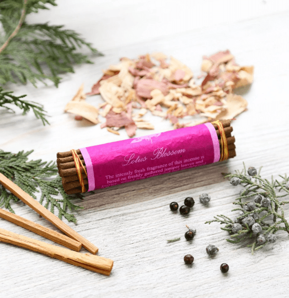 Lotus Blossom Incense Handmade