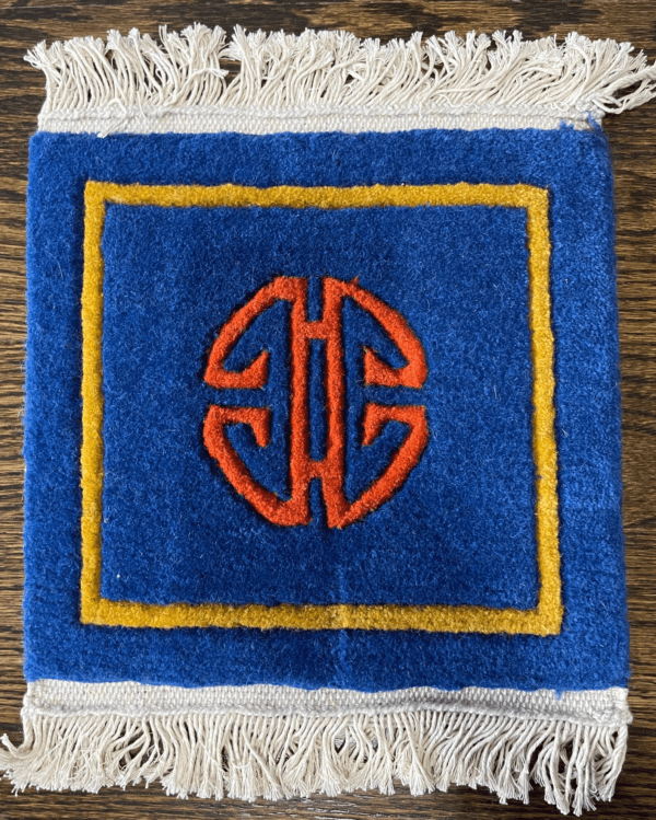 微信图片_20251217004103 Tibetan Hand Woven Wool Prayer / Meditation Rug / Carpet