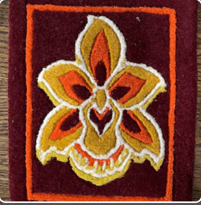 微信图片_20251217004114 Tibetan Hand Woven Wool Prayer / Meditation Rug / Carpet